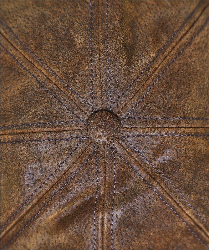 Stetson Leather Burney Cap