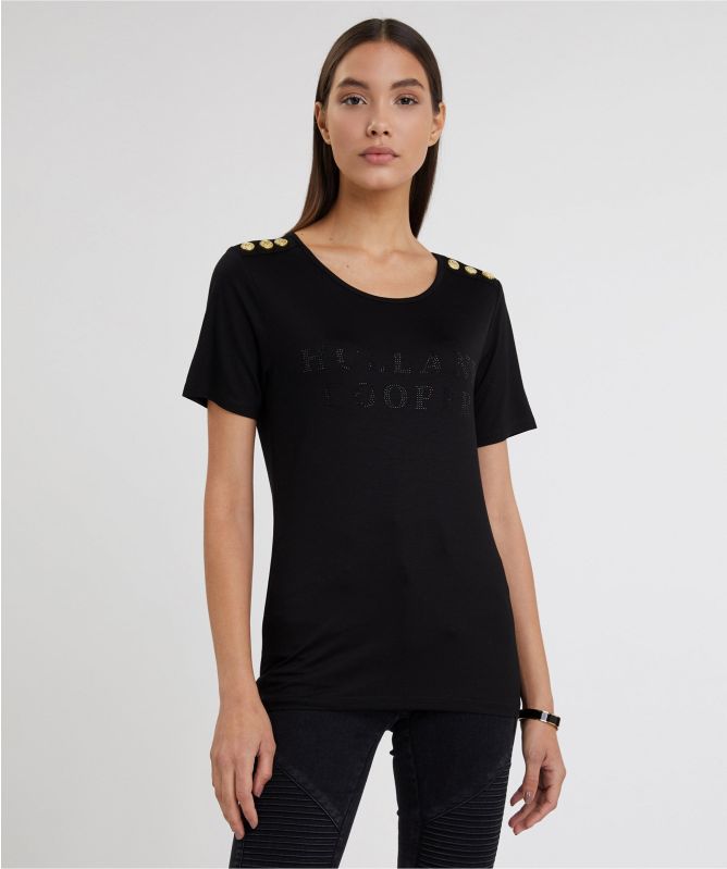 Holland Cooper Crystal Crew Neck T-Shirt