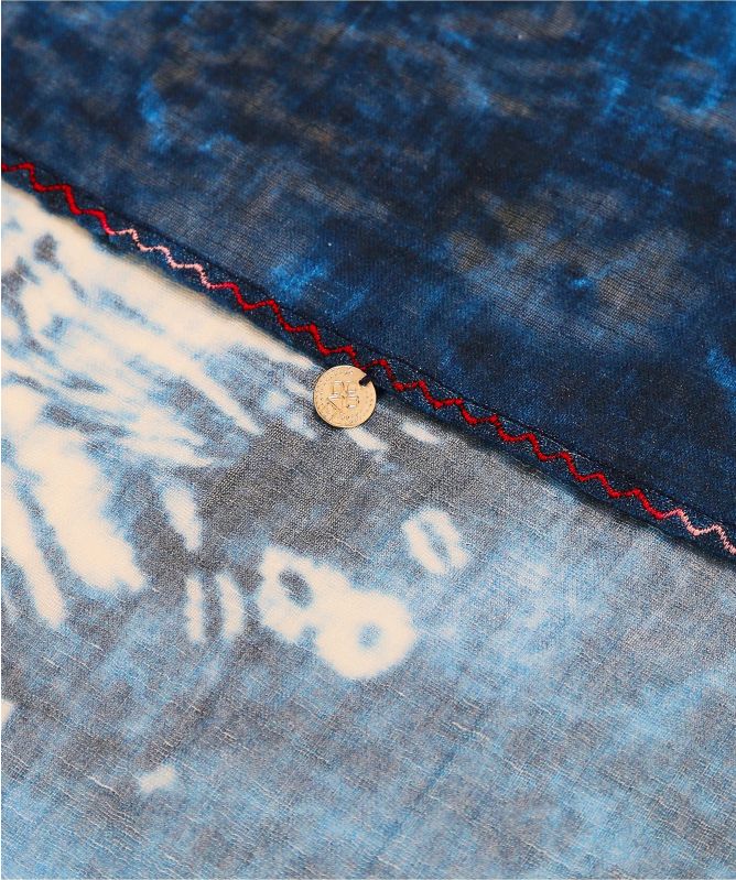 Ahujasons Fossil Print Scarf