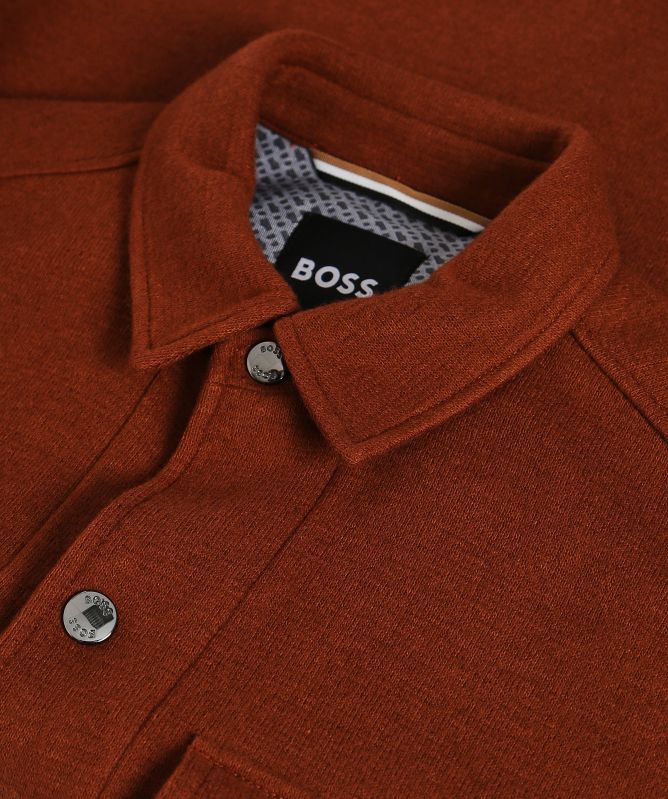 BOSS Virgin Wool Mix C-Carper Overshirt