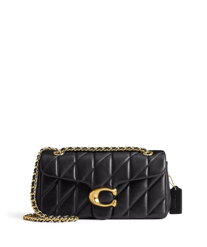 【COACH】Tabby 26 Leather Shoulder Bag Coach Tabby Shoulder Bag 26 With Pillow Quilting