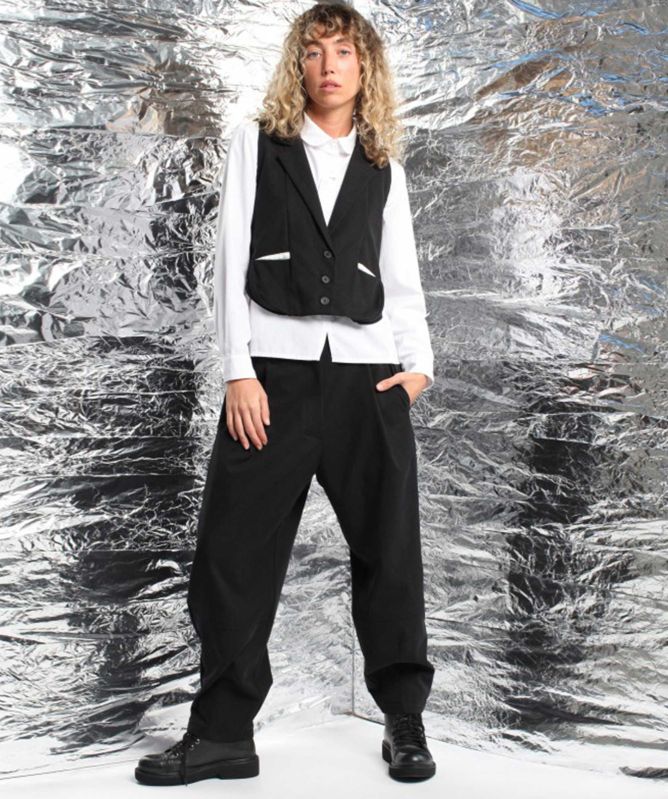 Lurdes Bergada Cropped Waistcoat