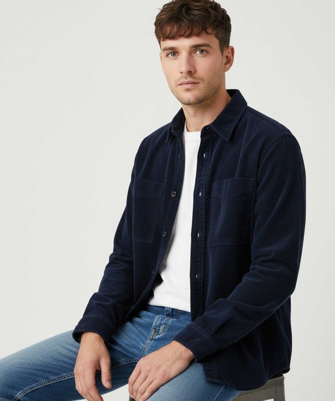 Paul Smith Corduroy Pocket Overshirt
