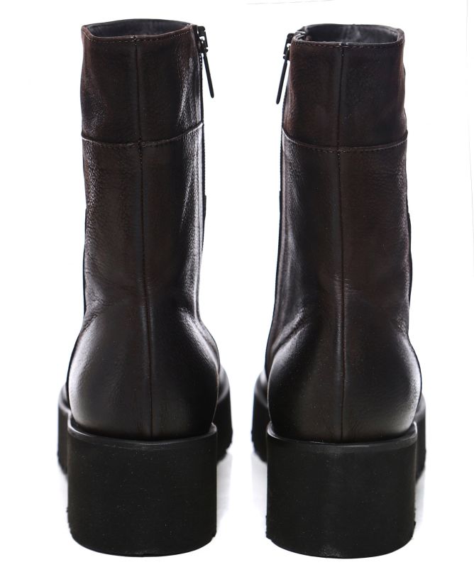 Lofina Leather Zip Boots