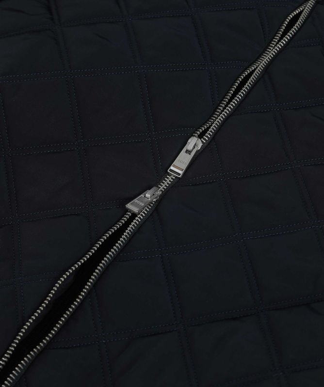 BOSS Quilted Front Zip Jacket