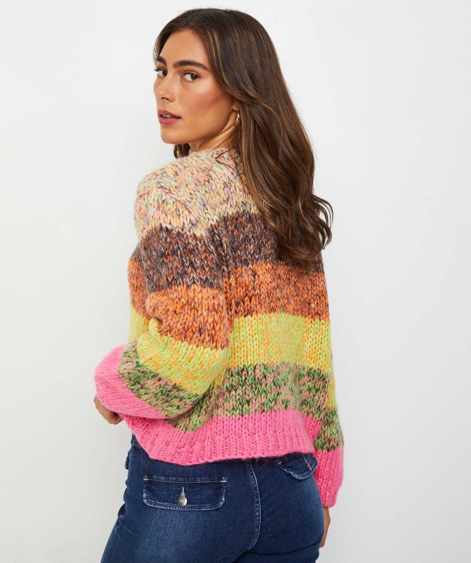 Dawn X Dare Mohair Gigi Rainbow Jumper