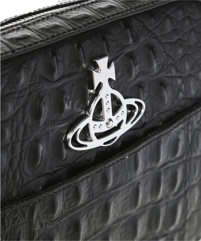 Vivienne Westwood Johanna Leather Crossbody Bag