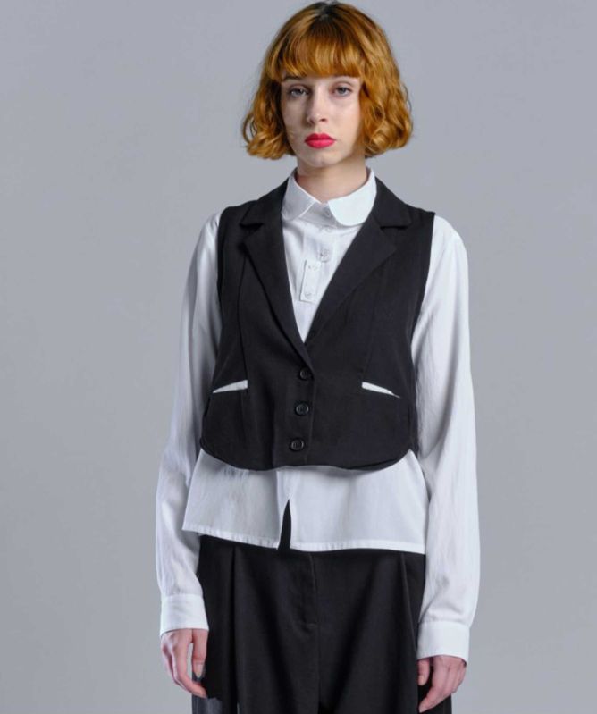 Lurdes Bergada Cropped Waistcoat