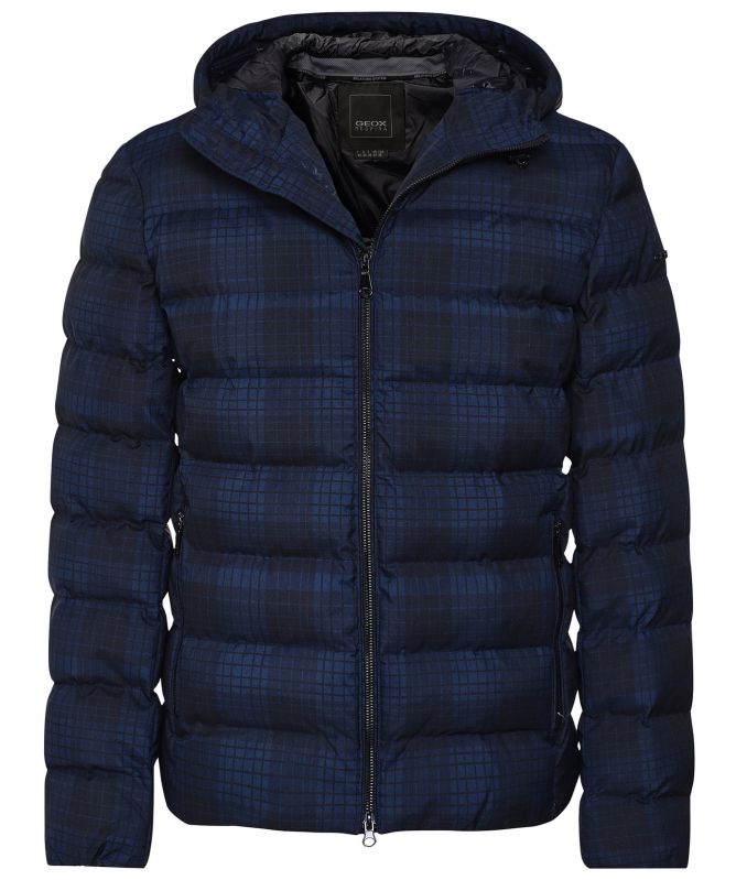 Geox Eco Down Check Sandford Jacket