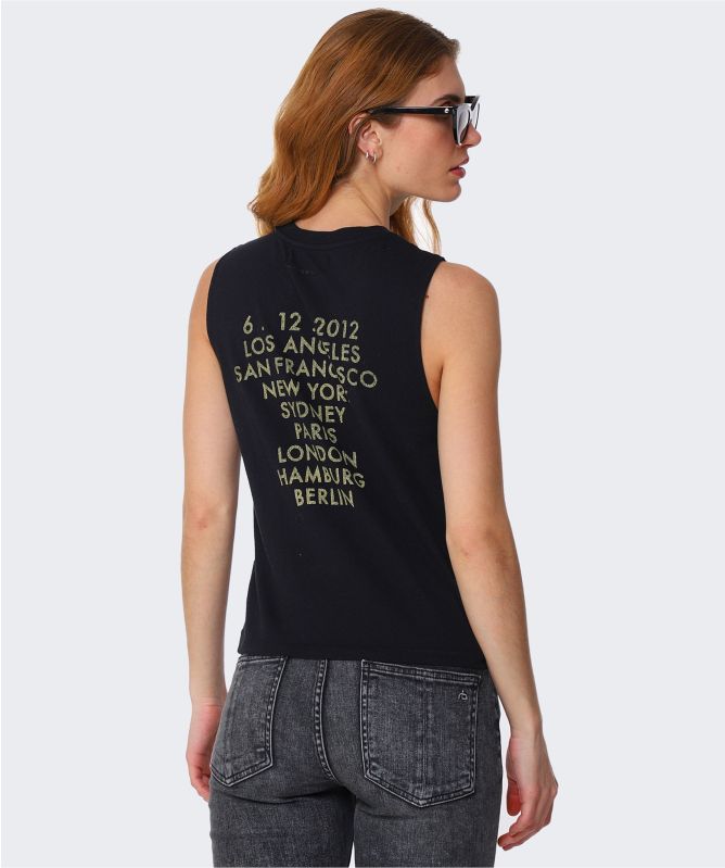 Anine Bing Lennon Organic Cotton Tee