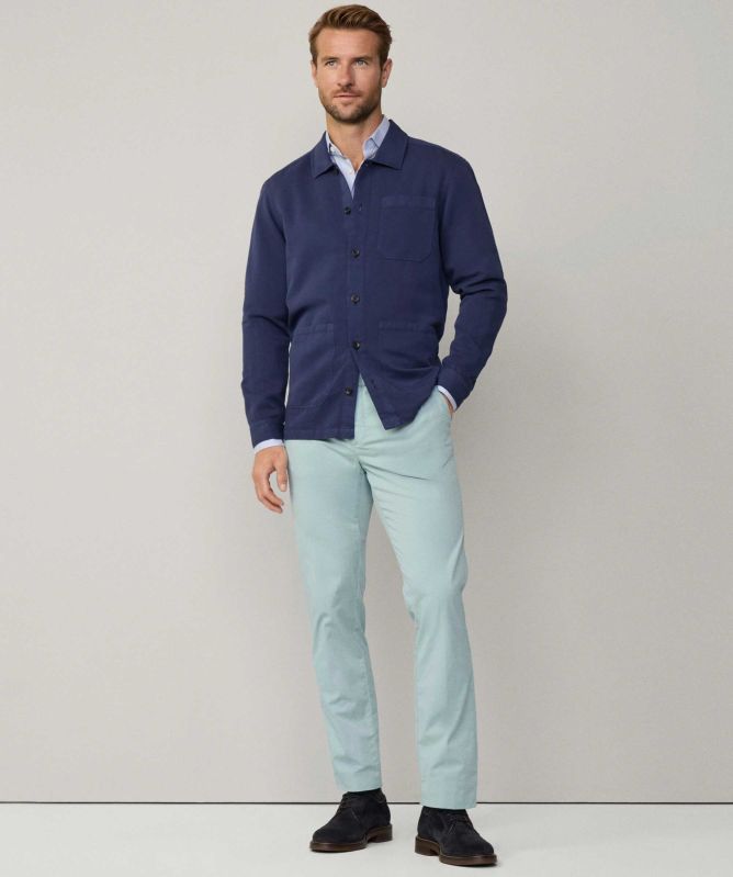 Hackett Cotton Linen Overshirt