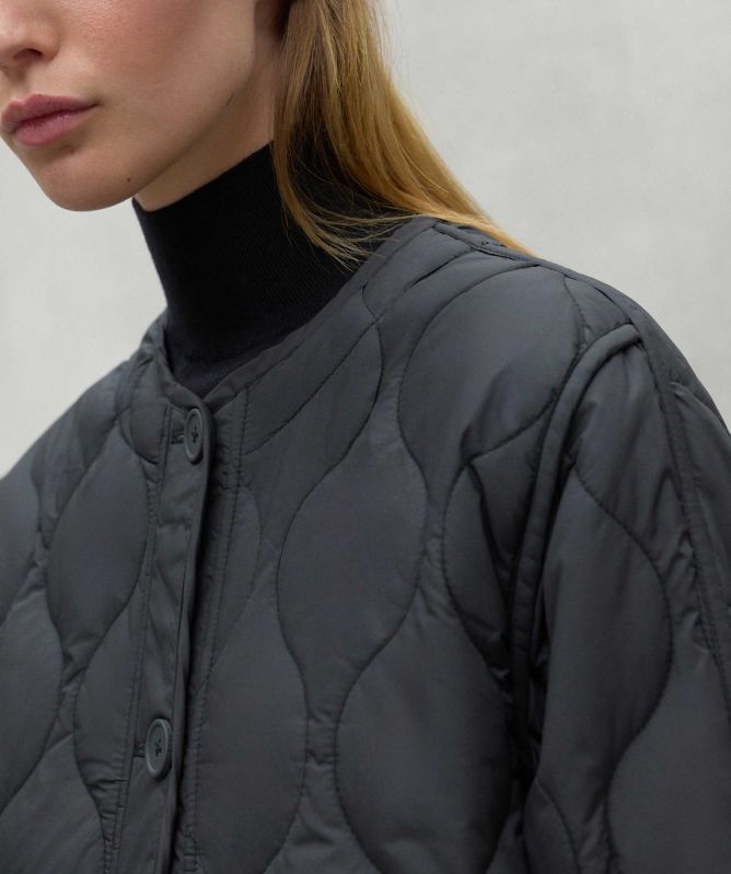 ECOALF Lezna Quilted Coat With Hood