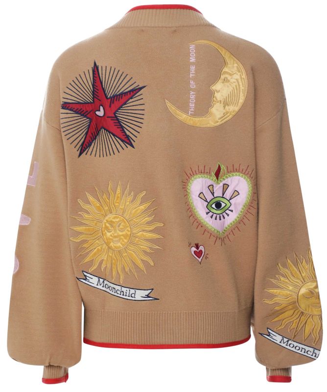 Never Fully Dressed Mystical Graphic Cardigan