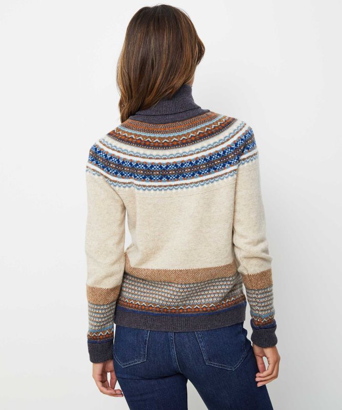 ERIBÉ Alpine Wool Roll Neck Sweater