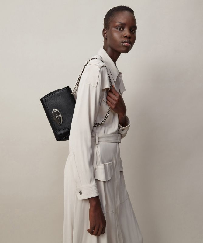 Mulberry Lily Glossy Goat Crossbody
