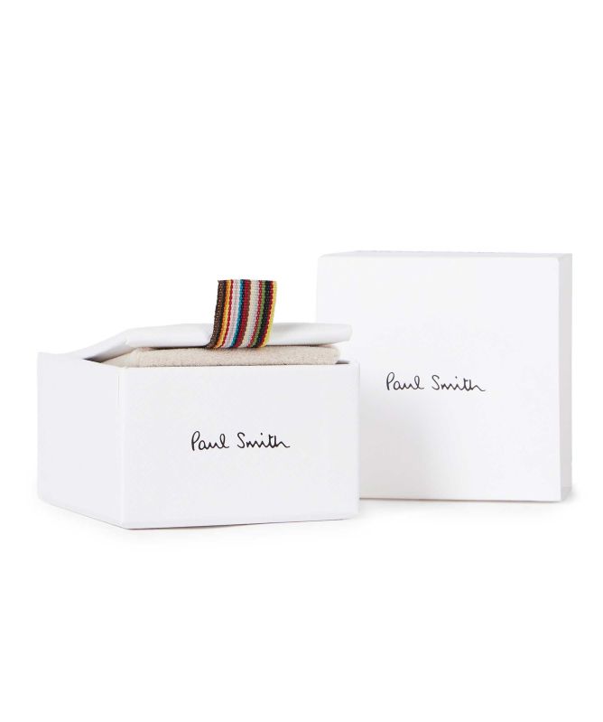 Paul Smith Circle Signature Stripe Cufflinks