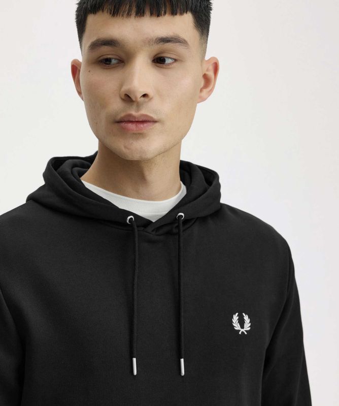 Fred Perry Tipped Hooded Sweatshirt