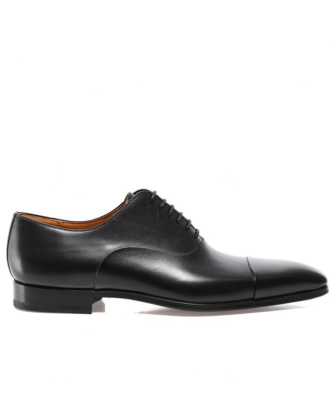 Magnanni Leather Corey Shoes Colour : Black, Size : 9.5 UK