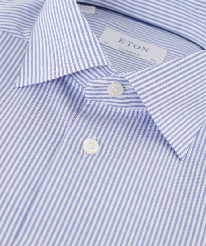 Eton Contemporary Fit Striped Shirt