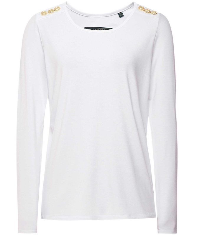 Holland Cooper Long Sleeve Crew Neck Top