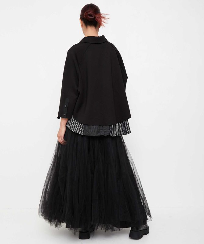 Bize Mesh Maxi Skirt