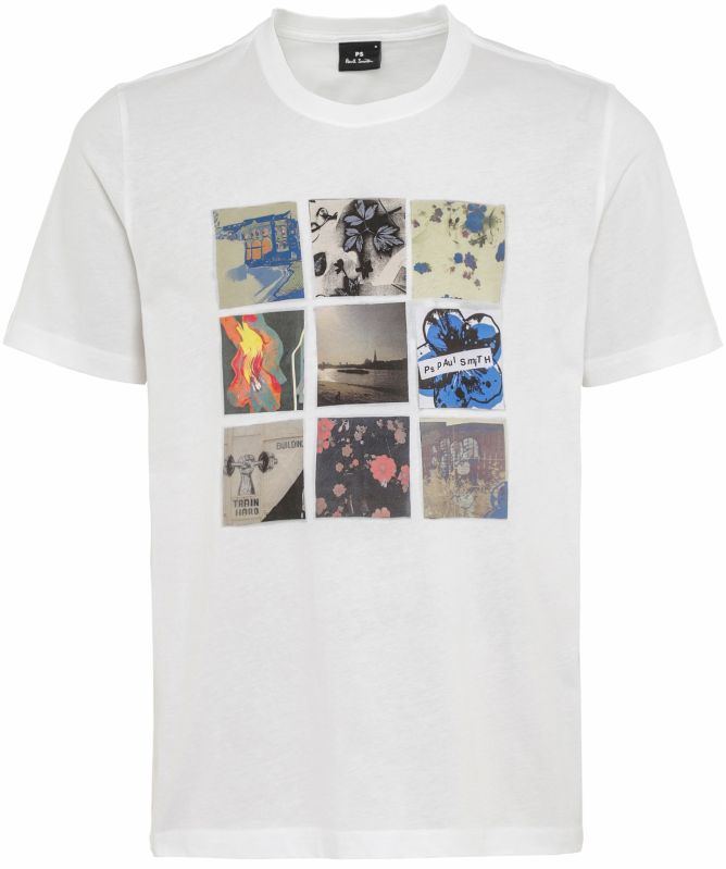 Paul Smith Organic Cotton Squares T-Shirt