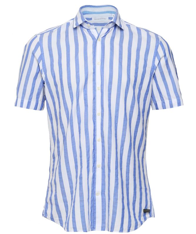 Baldessarini Striped Short Sleeve Keith Shirt