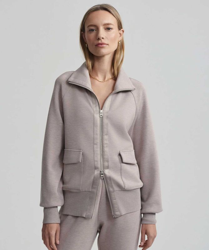 Varley Roxbury Zip-Through Sweat