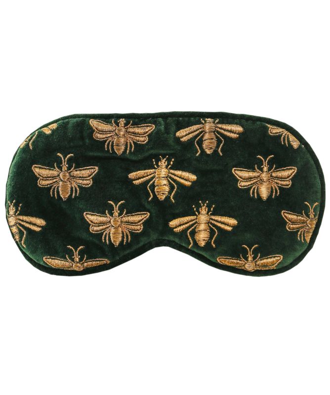 Elizabeth Scarlett Green Honey Bee Eye Mask Jules B