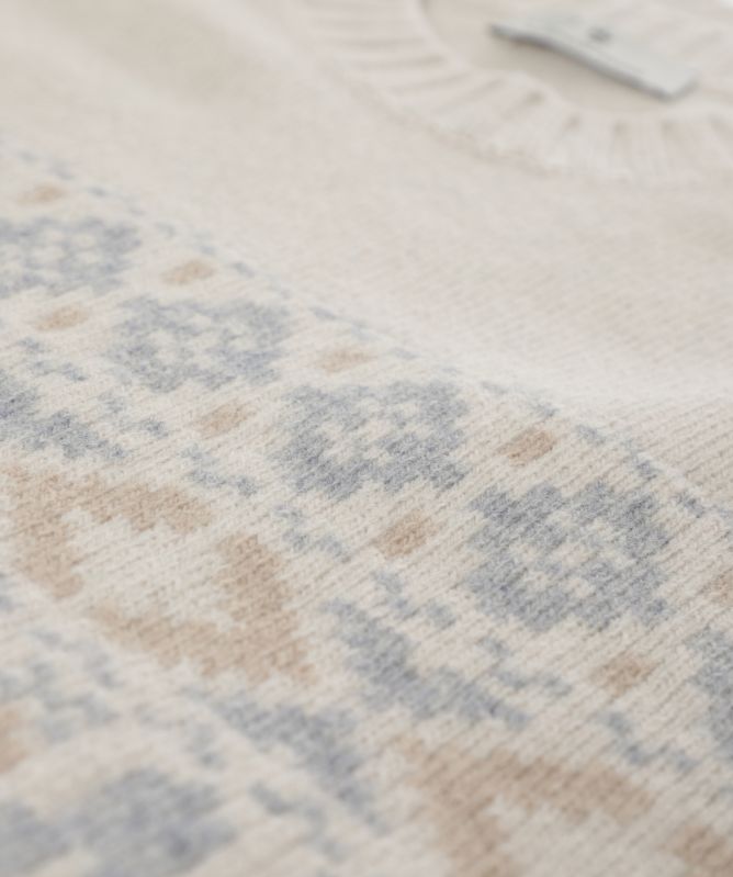 Thomas Maine Fair Isle Crew Neck Jumper