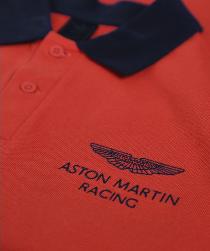 Hackett Slim Fit Tape Trim Polo Shirt
