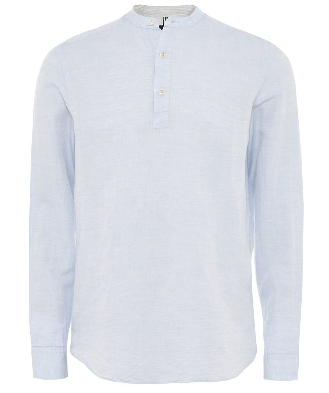 Hackett Linen Grandad Shirt