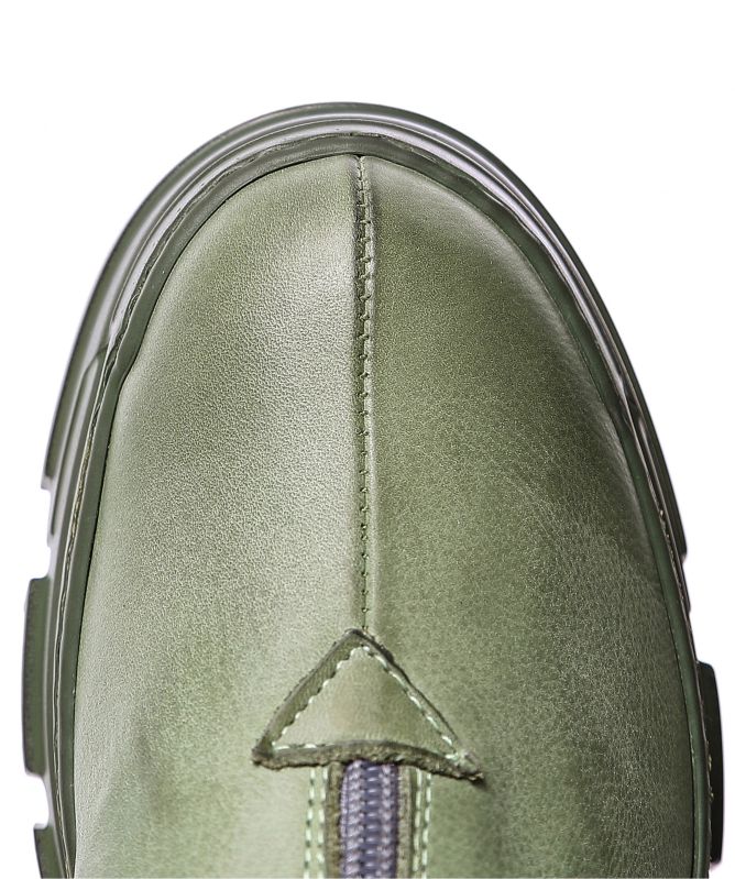 Lofina Gasoline Front Zip Boots
