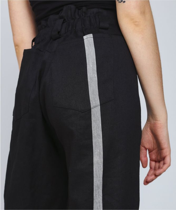 Annette Gortz Linen Blend Duna Stripe Trousers