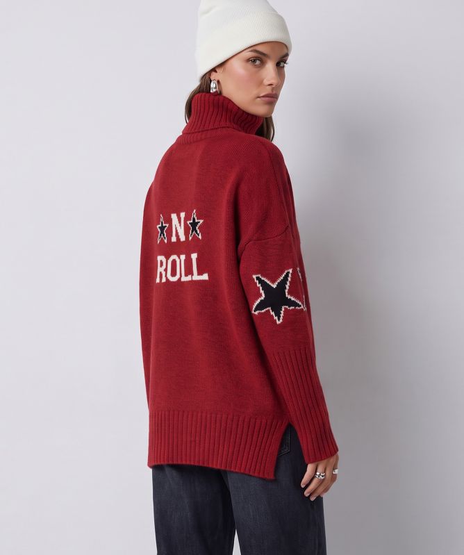 Eddy and Ivy Rock N Roll Merino Cashmere Jumper