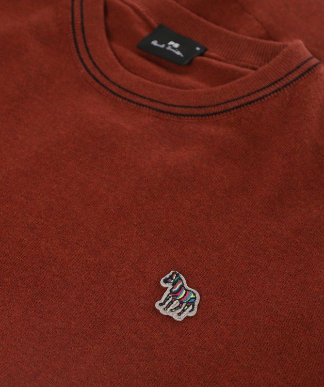 Paul Smith Zebra Badge Crew Neck Jumper