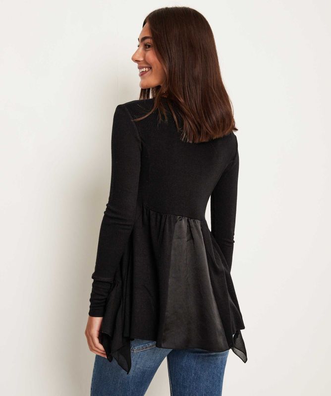 High Topsy-Turvy Sweater