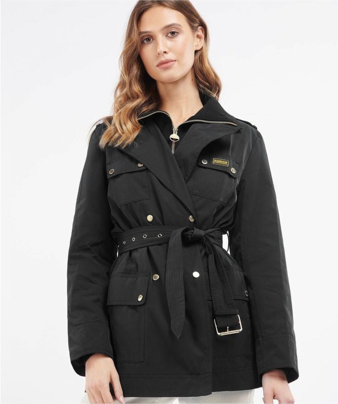 ジャケット・アウター BARBOUR 18SS Big Whitley Trench Coat-38 Barbour whitley trench coat online