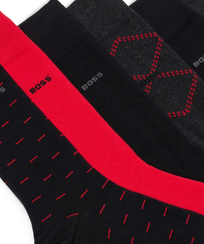BOSS Socks Gift Set 6 Pack Jules B