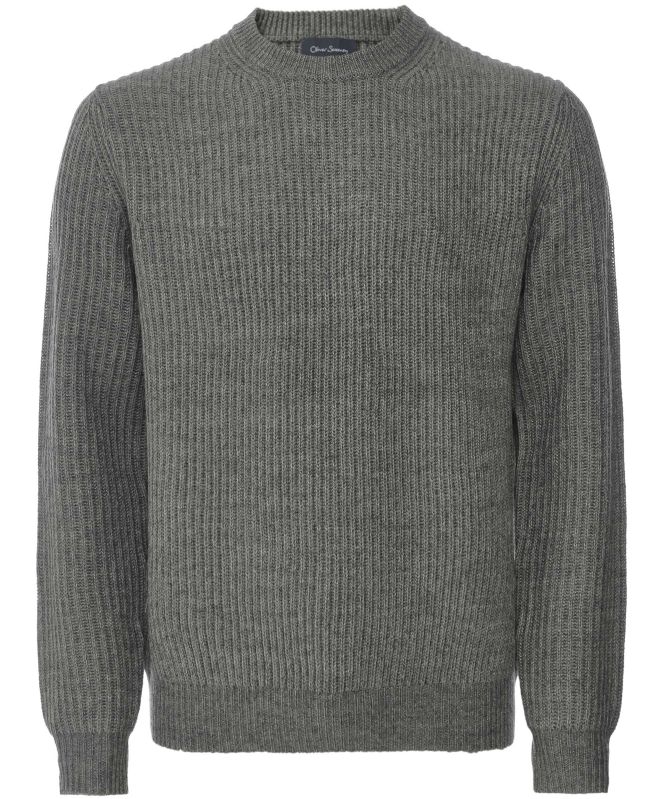 Oliver Sweeney Hunningham Rib Crew Jumper
