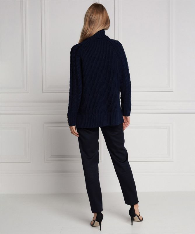 Holland Cooper Greenwich Cable Knit Jumper
