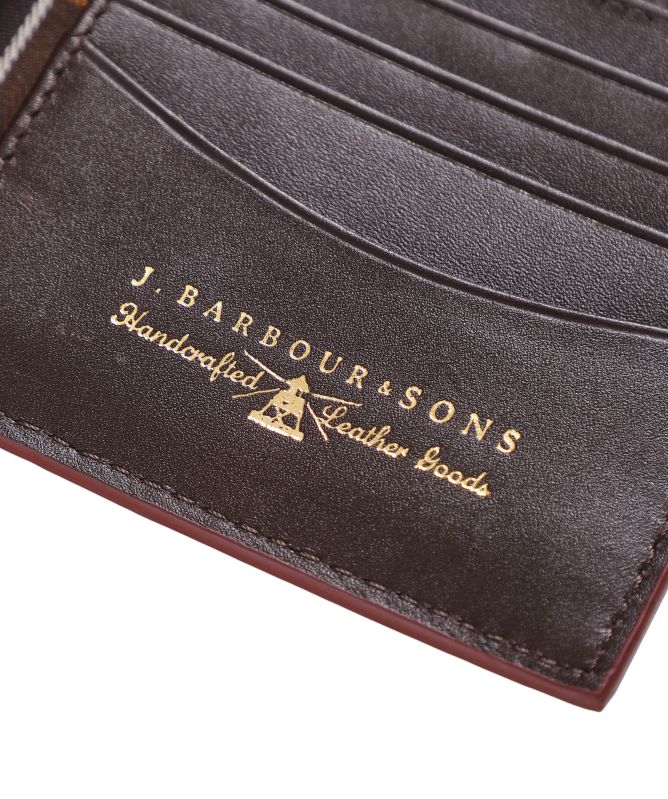 Barbour Grain Leather Billfold Wallet