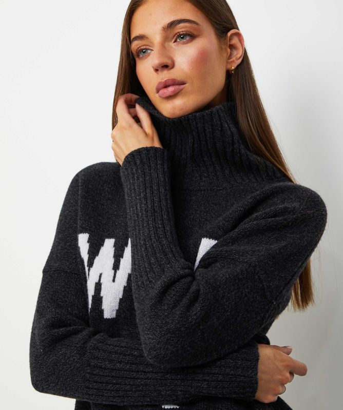 Eddy and Ivy Wild X Free Roll Neck Jumper