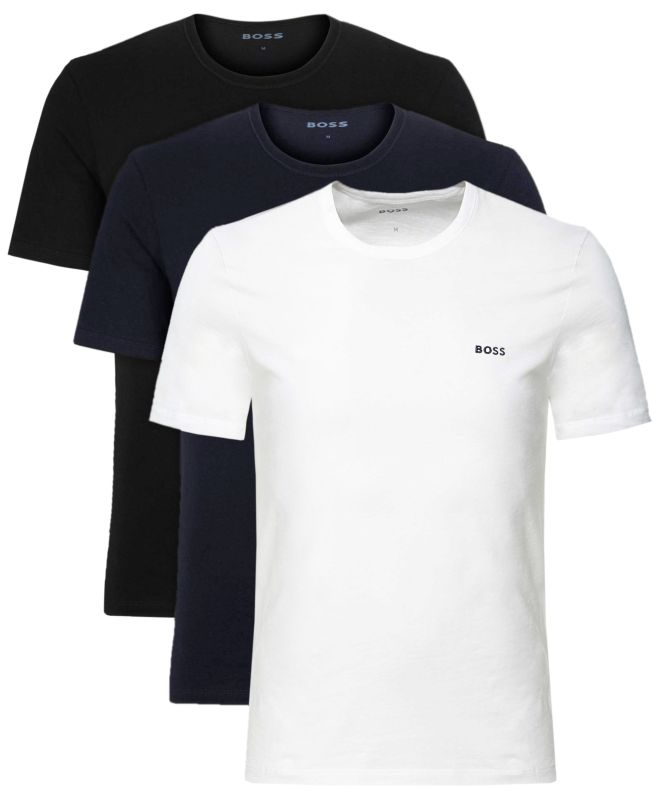 BOSS Regular Fit T Shirts 3 Pack