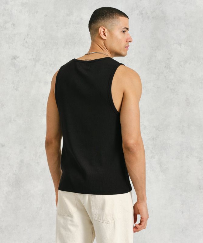 Wax London Ribbed Montague Vest
