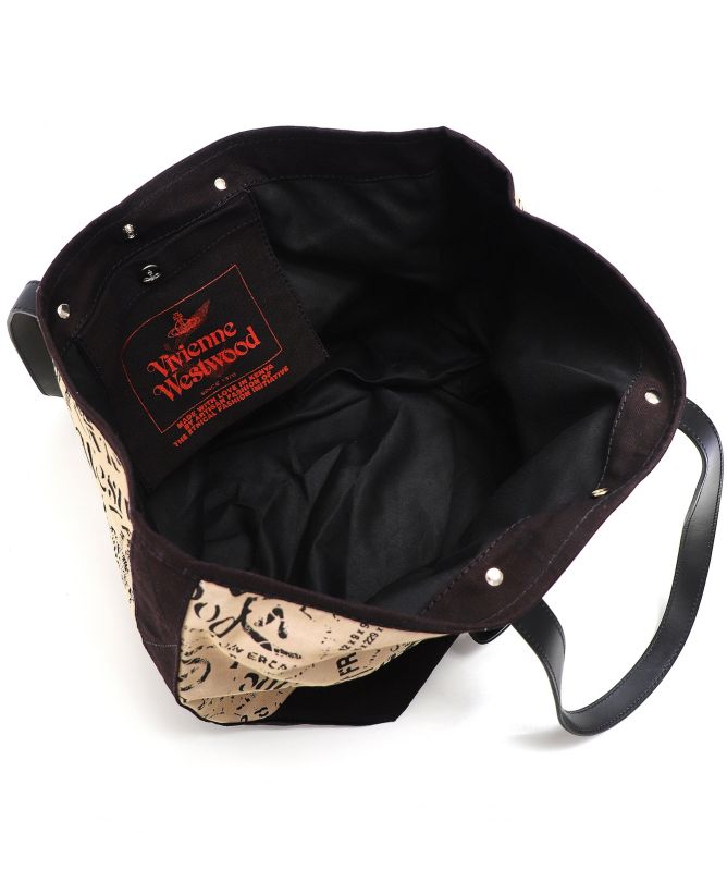 Vivienne Westwood Beige Africa Canvas Utility Shopper Bag | Jules B