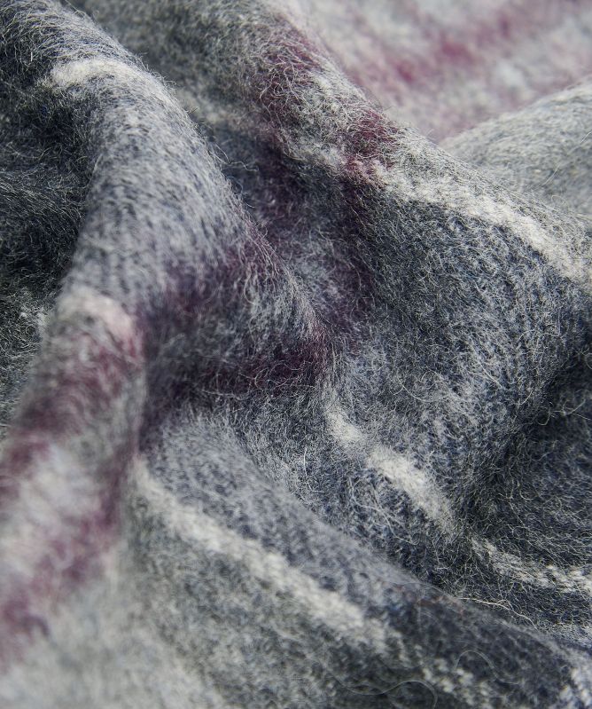 Barbour Wool Cashmere Tartan Scarf
