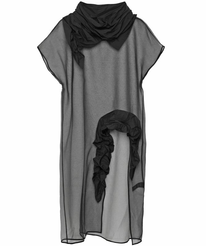 Bize Sheer Organza Tunic