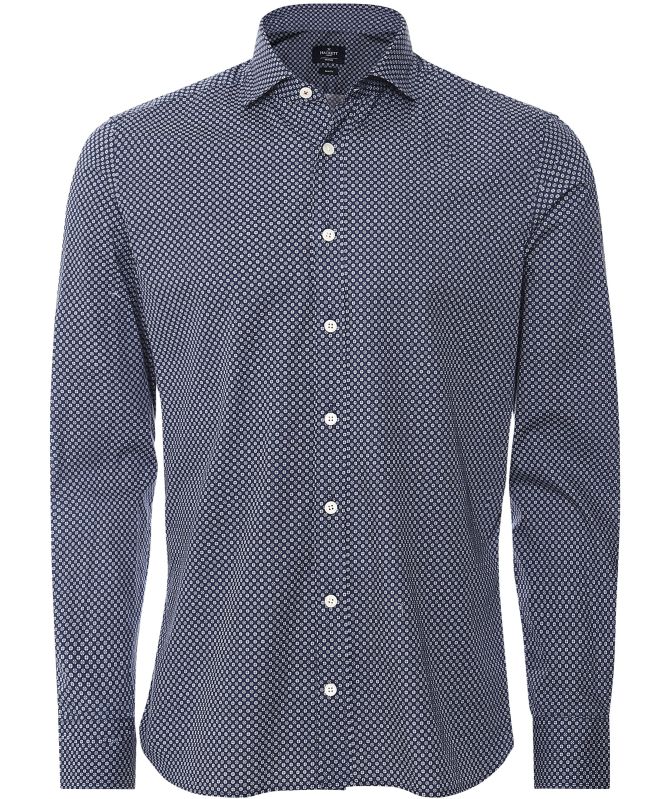 Hackett Slim Fit Geometric Foulard Shirt