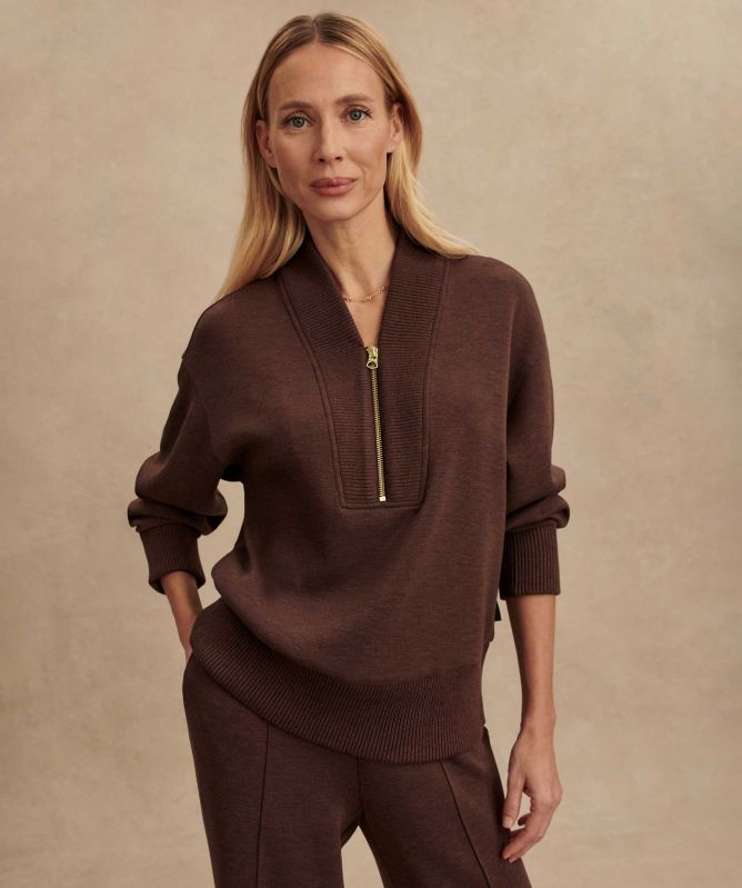 Varley Sally Half-Zip Sweat